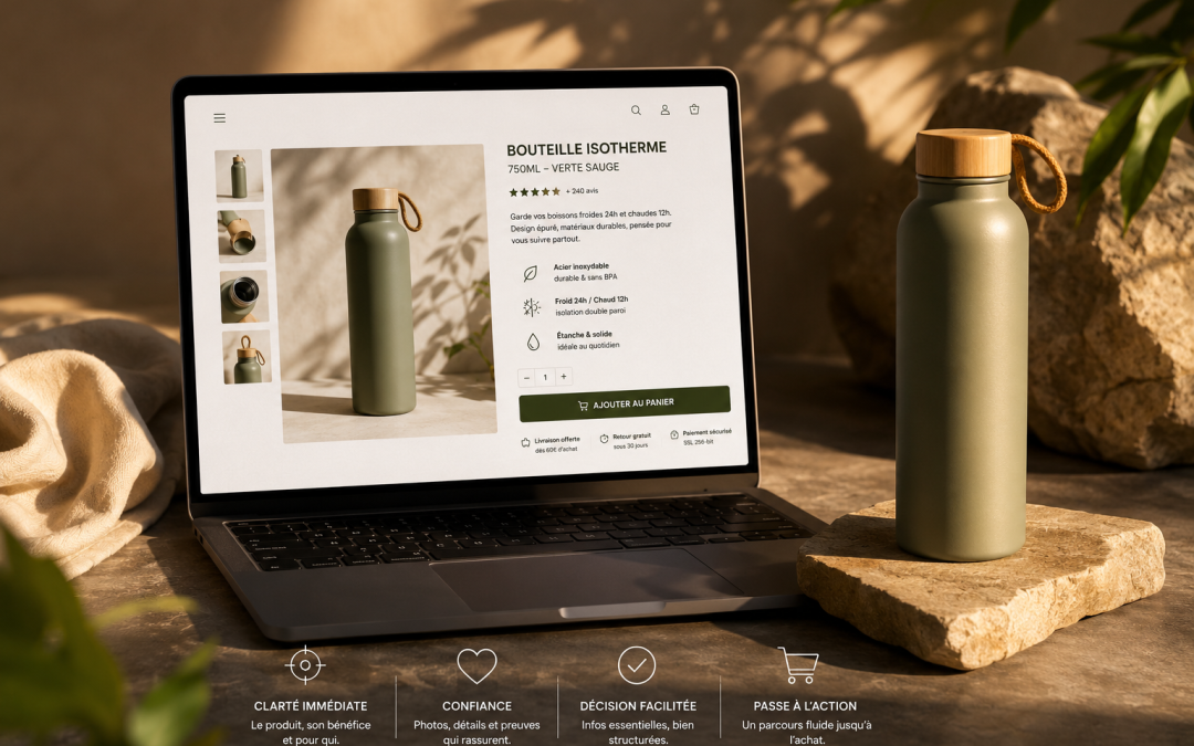 Comment une fiche produit claire réussit à déclencher l’achat